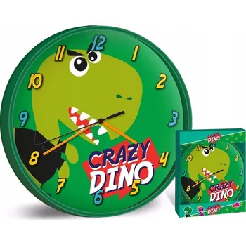 Hodiny Nástěnné hodiny CRAZY DINO