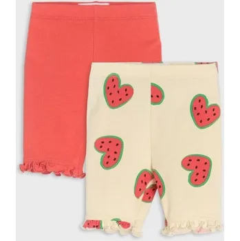 Dětská móda Sinsay - Sada 2 legín - béžová - 237DJ-02X - 237DJ-02X-80