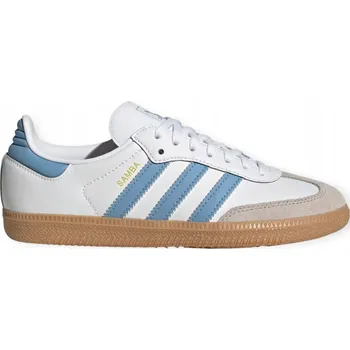 Dámské tenisky Dámské boty Adidas Samba OG JQ2832 bílé kožené streetwear retro 37 1/3