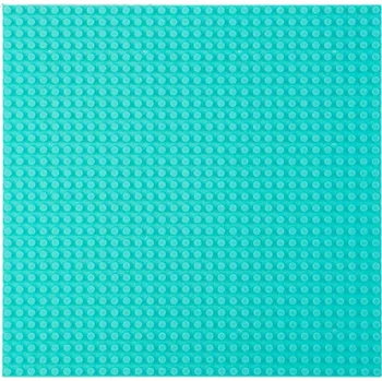 ostatní stavebnice Stavební Deska Podložka pro Kostky Světle Modrá 40x40cm