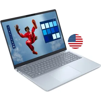 Notebook DELL 16 Plus Touch DB16250/ Core Ultra 7 258V/ 32GB/ 1TB SSD/ 16" FHD+ dotykový/FPR US KB/W11Pro/ modrý/ 3Y PS NBD on-s.
