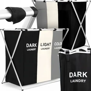 Koš na prádlo Volně stojící koš na prádlo TDS 136 l, vícebarevný