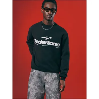 Pánská móda Mikina s&nbsp;potiskem - XXL - House - tmavě hnědá - 384HI-89X