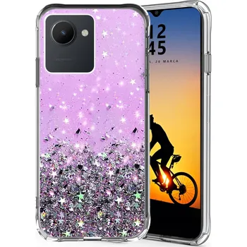 Pouzdro na mobilní telefon Zadní Kryt MBM pro Realme C30, Narzo 50i Prime fialové