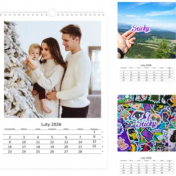 Obraz Foto-kalendář A3 nástěnný, jednostránkový s fotografií 2026 jako dárek k svátku