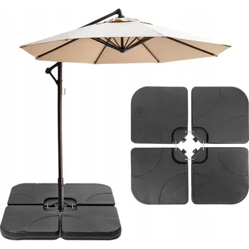 Slunečník ZÁKLADNA SLUNEČNÍKU STOJAN PRO ZAHRADNÍ SLUNEČNÍK ZÁTĚŽOVÝ DRŽÁK NA VODU