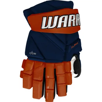 Sportovní chránič Hokejové rukavice Warrior Alpha LX3 Pro Edmonton Oilers (EDM) Senior 14 palců