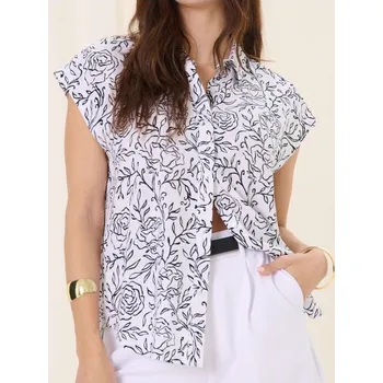 Dámské oblečení Sinsay - Košilová halenka - vícebarevná - 646DA-MLC - 646DA-MLC-XS