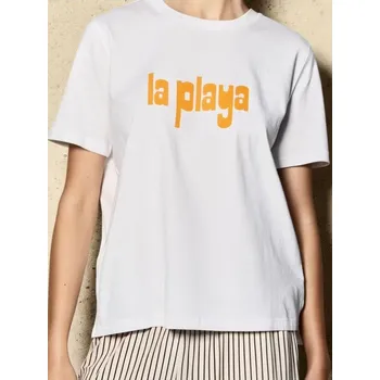 Dámské tričko Sinsay - Bavlněné tričko s nápisem - bílá - XY071-00X - XY071-00X-XXS