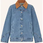 Baum Und Pferdgarten Dámská Džínová Bunda Bayson, modrá /...