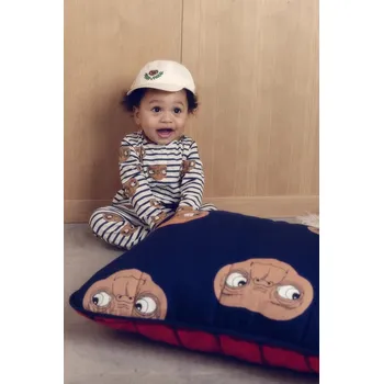 Kojenecké body Mini Rodini E.T. 25840100 bílá 00X, vel. 68-74