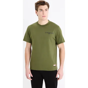 Pánské oblečení Celio Tričko Marvel - Hulk - Pánské Celio kaki 2670787