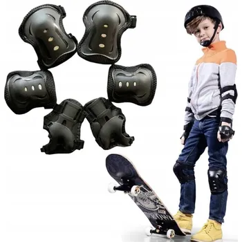 Chránič kolene Chrániče loktů a kolen StrefaZakupów UNIVERZÁLNÍ černé