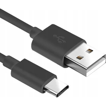 Datový kabel Kabel Interlook USB - USB 3.1 typ C, 1 m, černý