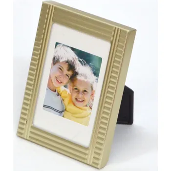Rám na obraz Rámeček 4,5 x 7 cm KPH MD-102 zlatý s proužky r110034