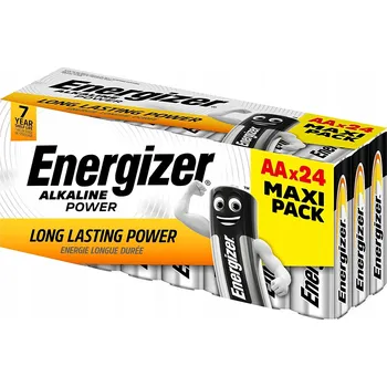 Článková baterie Baterie Energizer Alkaline Power AA 1,5V LR6 maxi pack