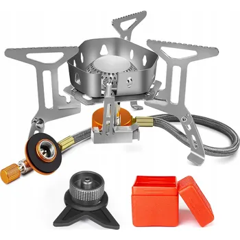 Turistický vařič AUTOPKIO Plynový vařič 3500W skládací pro kempování a trekking