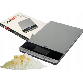 Kuchyňská váha Kuchyňská váha Lund 68362 stříbrná/šedá 5 kg