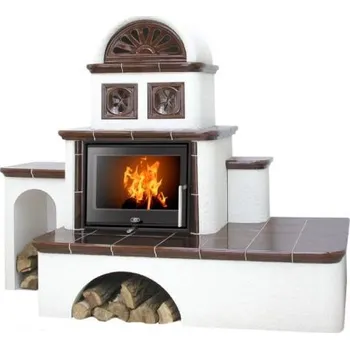 Krbová kamna ABX Kachlová pec Pegas hnědá