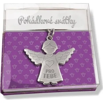 Nekupto Dárková klíčenka Anděl - Pohádkové svátky 6970041