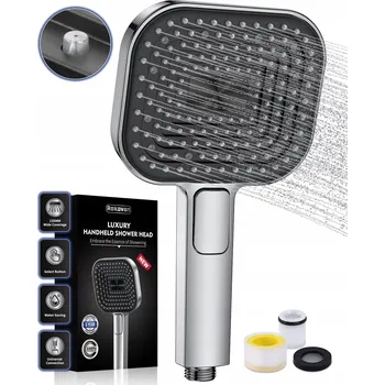 Sprchová hlavice Rekovan HS107 stříbrný