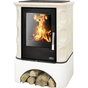 Krbová kamna ABX Marina KP I bílý sokl písková