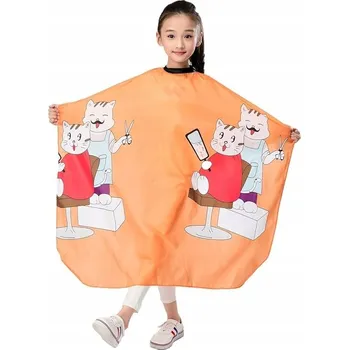 Obraz Peleryna Fryzjerska Dziecięca Zástěra na stříhání dětí Zvířata