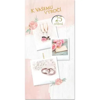 Ditipo Blahopřání P - K VÝROČÍ SVATBY, otočný číselník 6890476