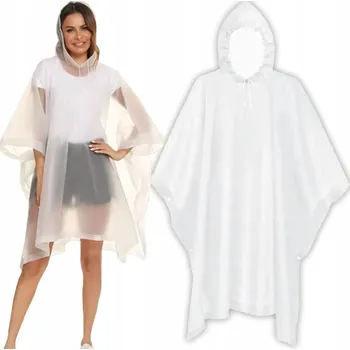 Pláštěnka Pončo Adena vel. univerzální bílé