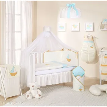 Moskytiéra Moskytiéra na postýlku - bílá, písková šerpa