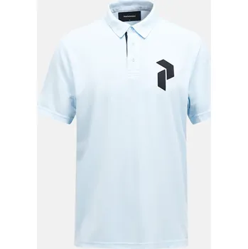 Pánská košile POLOKOŠILE PEAK PERFORMANCE M PANMORE POLO CLOUD