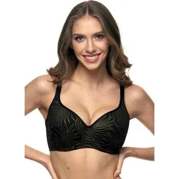 Dámské plavky Dámská podprsenka Elegant P1201 horní díl 95 F Černá