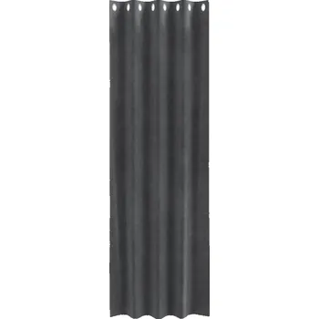 Zatemňovací závěsy 2 pcs Světle šedá 140 x 225 cm samet IM_4107255