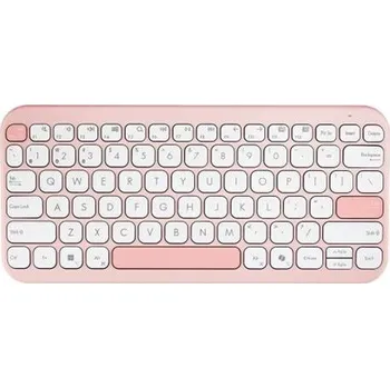 Počítačové příslušenství ASUS Marshmallow KW100 Copilot version - bezdrôtová klávesnica, Pink, CZ/SK 90XB0880-BKB570