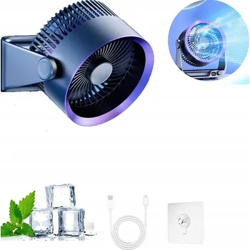 Domácí ventilátor Mini ventilátor DDOO DTS3420 fialový