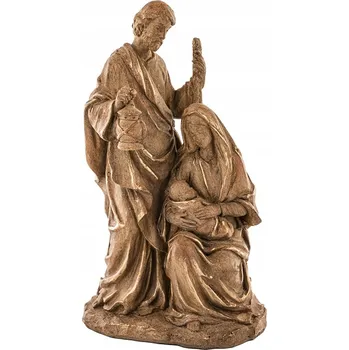 Vánoční dekorace Betlém - hnědá dekorace