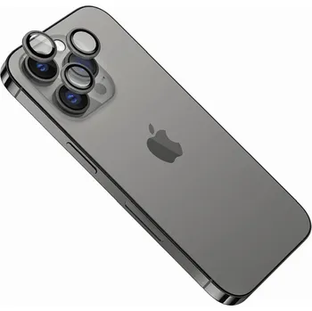 Ochranná skla čoček fotoaparátů FIXED Camera Glass pro Apple iPhone 14/14 Plus, space gray