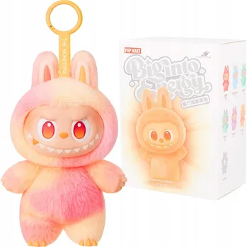 plyšák FIALOVÁ PLYŠOVÁ HRAČKA PANENKA PŘÍVĚSEK NA KLÍČE FIGURKA PLYŠÁK LABUBU LA BUBU