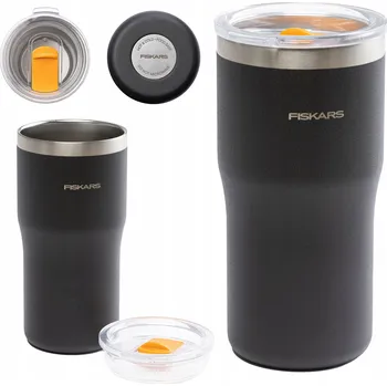 Termohrnek FISKARS ON-THE-GO Termohrnek na kávu a čaj termoska vzduchotěsná 500 ml