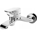 Nástěnná vanová baterie páková Laveo ALEA bílá