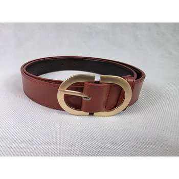 Opasek STYLOVÝ DÁMSKÝ PÁSEK 85 CM K ŠATŮM, KABÁTU, KALHOTÁM – KLASICKÝ