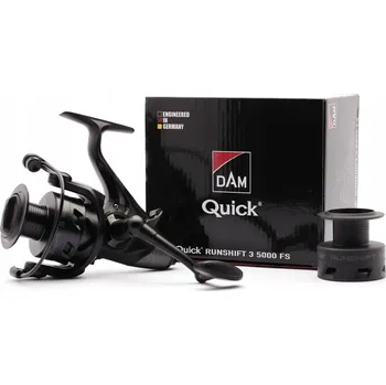 Rybářský naviják NAVÍJÁK DAM QUICK RUNSHIFT 3 FS 4000