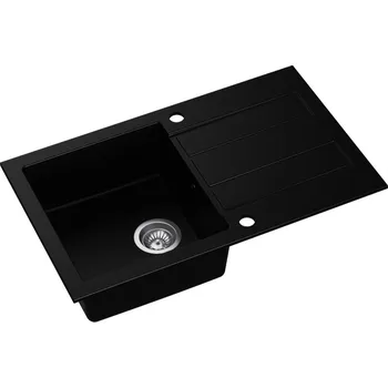 Granitový dřez Jednodřez granitový Moderno černý