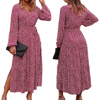 Dámské šaty SNM ležérní klasické maxi šaty univerzální velikosti