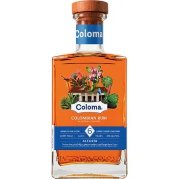 Rum Coloma Alegria 6 y.o. 40 % 0,7 l
