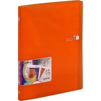 Katalogová kniha Blaze QF20AK A4 - 20 kapes, Bílá