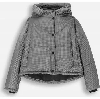 Dívčí bunda Zimní Bunda Dívčí Stříbrná Velikost 152 Coccodrillo ZC4