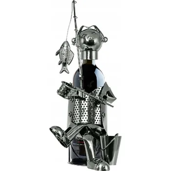 Dárek pro rybáře/rybáře. Stojan na lahve Rybář .