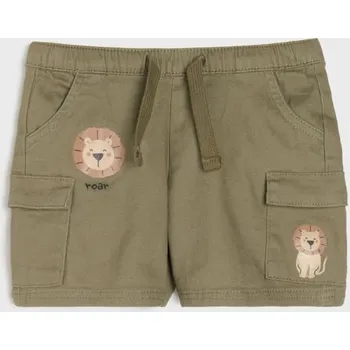 Sinsay - Kalhoty s potiskem - khaki - 912DB-87X - 912DB-87X-74