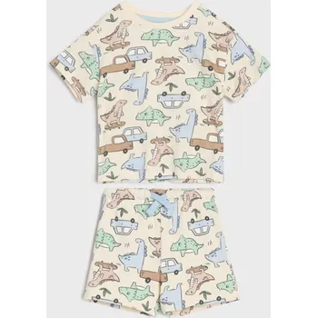 Sinsay - Žerzejová souprava - krémová - 097CK-01X - 097CK-01X-62